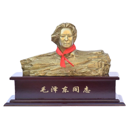 OTHER OTHER铜像黄铜半身像长沙橘子洲毛爷爷像办公室客厅摆件