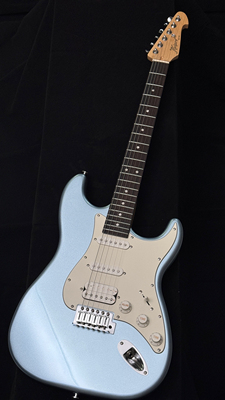 Keipro KS100金属冰蓝玫瑰木入门新手小白日系风电吉他顺丰包邮