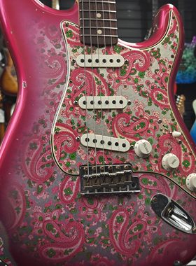 【GRC严选二手】芬达FenderCustomShop/大满配CS芬达电吉他佩斯利