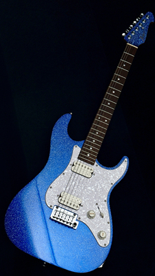 Keipro KS350电吉他2025新手进阶双双拾音器摇滚金属闪蓝色