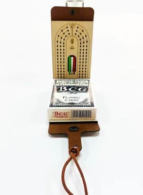 跨境克里比奇纸牌游戏计分游戏板Cribbage桌游木质棋盘游戏厂家