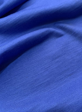 秋冬宝蓝色羊毛连衣裙服饰DIY