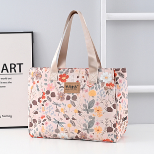 休闲包包通勤女包手提袋中年妈妈牛津布包轻便大容量手拎包妈咪包