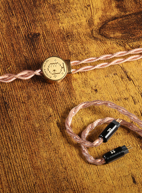 audiohive 十周年纪念版Eureka冷冻单晶铜MMCX0.78平衡耳机升级线