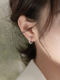 925荆棘纯银耳扣简约小众耳环2021新款 潮耳饰女耳钉冷淡风