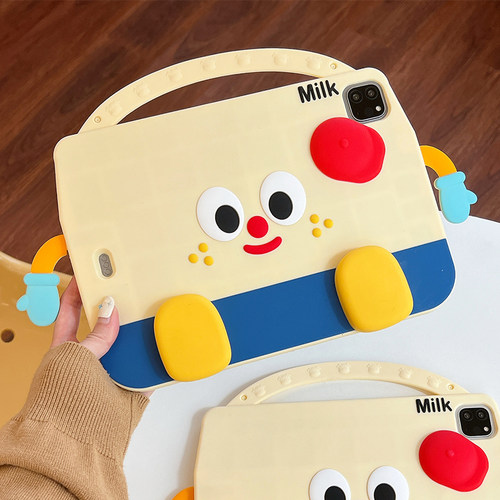 手提硅胶伸缩支架平板壳