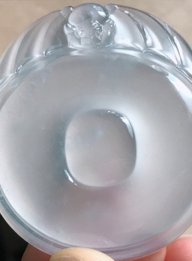 缅甸天然翡翠A货高冰大福贝，老坑石，51.7-47.1-6.6，32.31g