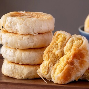 正宗潮汕绿豆饼惠来汕头咸普宁特产小吃零食潮州广东老式 绿豆酥饼