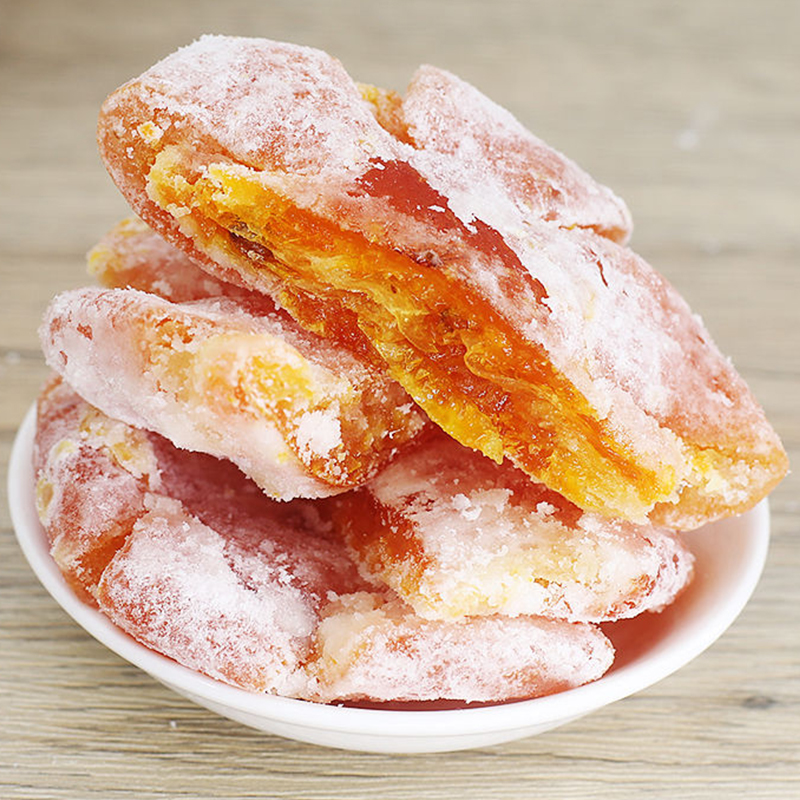 潮汕特产小吃零食冰糖饼桔子饼