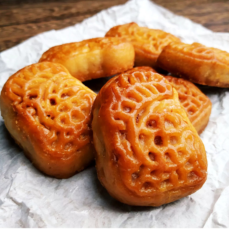 潮汕腐乳饼广东广州潮州手信特产小吃酥皮南乳饼特色汕头鸡仔饼