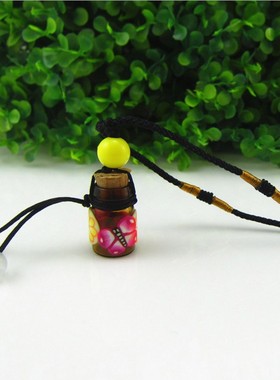 吊坠精油瓶扩香毛衣链