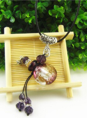 吊坠小瓶子挂件扩香毛衣链