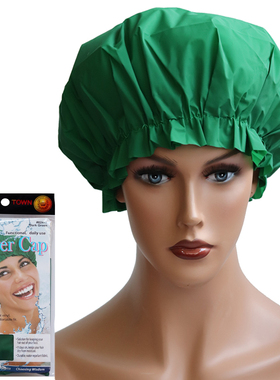 淋浴帽防水浴帽成人浴帽洗澡帽Shower Cap 清洁洗漱加大加厚浴帽