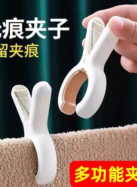 夹子晾衣夹强力防风晒被子多功能塑料被夹蚊帐专用夹晾衣服夹