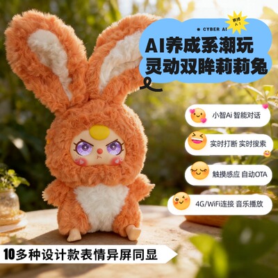 ai对话玩具双眸版 21种表情4G联网可爱毛绒智能生日礼物小十三