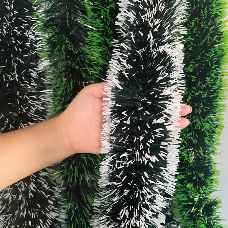 圣诞节装饰彩带毛条圣诞树挂饰