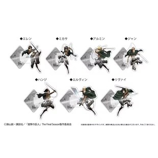 全款预售 进击的巨人 磁吸亚克力立牌（全7种）日谷正版周边 韩吉