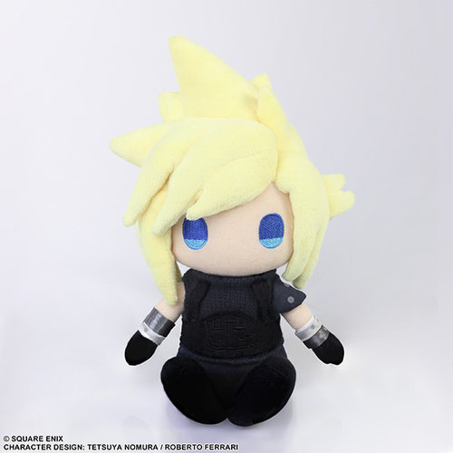 FF7重制版萨菲罗斯克劳德毛绒