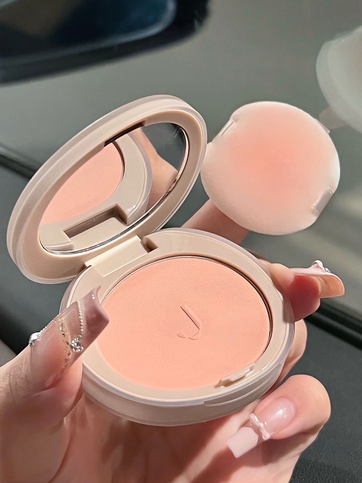 裸感三文鱼 日杂氛围感拉满了 joocyee酵色蜜粉腮红m213哑光高光