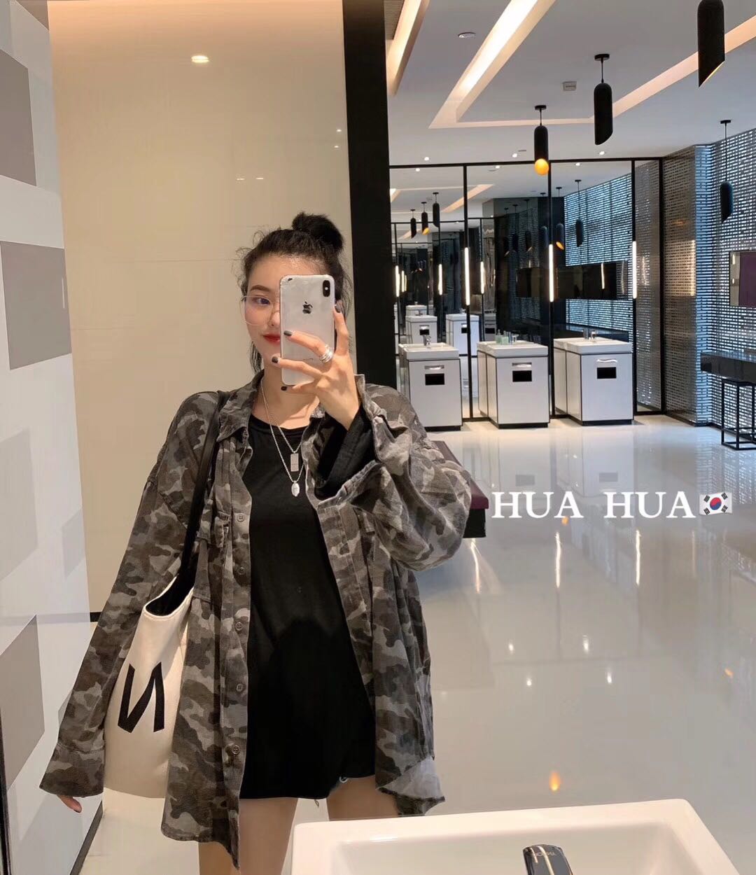 衬衣女秋装韩版宽松工装军绿色迷彩衬衫欧美嘻哈风流行学生薄外套在类目 女装/女士精品, 衬衫中 - 来自Buy2taobao.com提供专业的淘宝代购服务