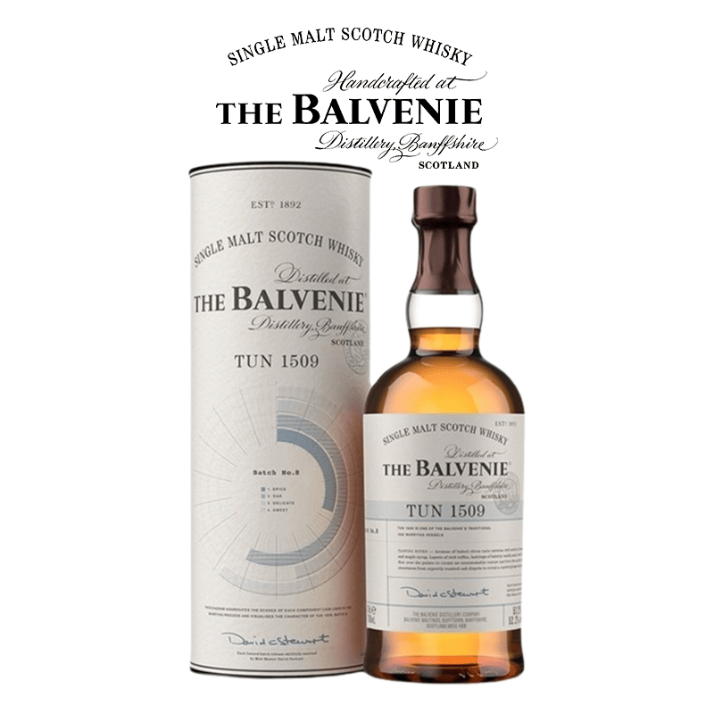 百富Tun1509第八版批次礼盒装苏格兰单一麦芽威士忌700ml洋酒