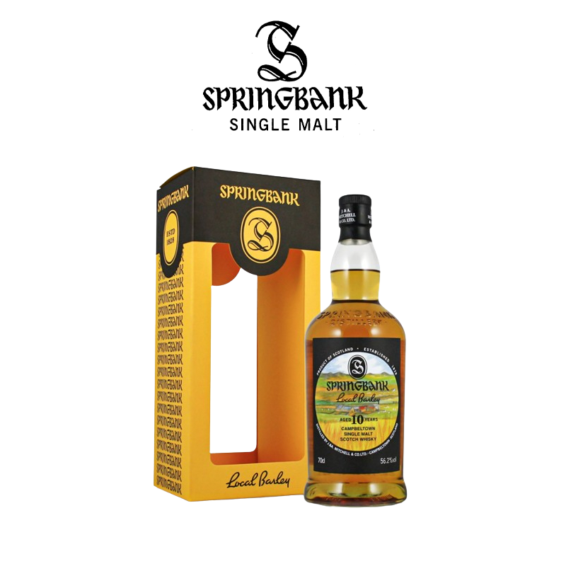 SPRINGBANK 云顶10年本地大麦系列雪梨苏格兰单一麦芽威士忌洋酒