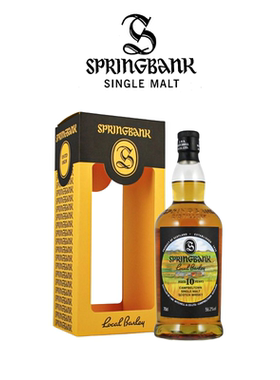 SPRINGBANK 云顶10年本地大麦系列雪梨苏格兰单一麦芽威士忌洋酒