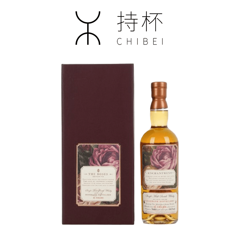Rosebank罗斯班克玫瑰21年第七版苏格兰单一麦芽威士忌洋酒700ml