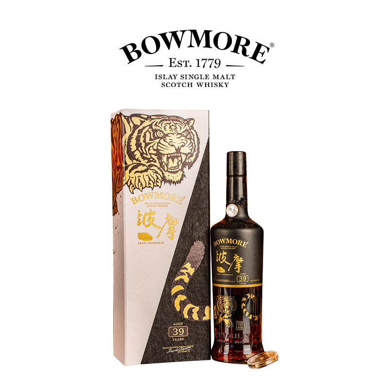 BOWMORE 波摩39年白虎 2022白虎限量版 雪莉桶限量版49.9%vol