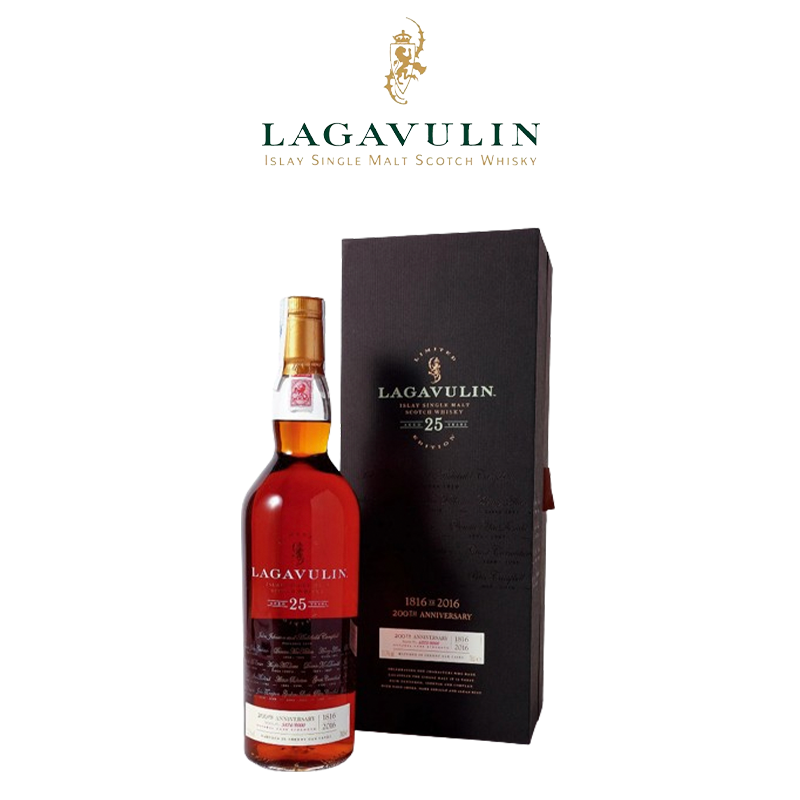 LAGAVULIN 乐加维林25年200周年纪念 限量苏格兰艾雷