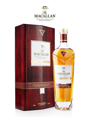 Macallan 麦卡伦1824大师皓钻红钻 Rare Cask单一麦芽威士忌 洋酒