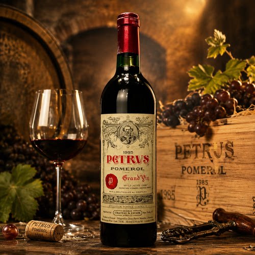 法国波尔多名庄Petrus 帕图斯柏翠1985年RP高分93 红酒送礼葡萄酒