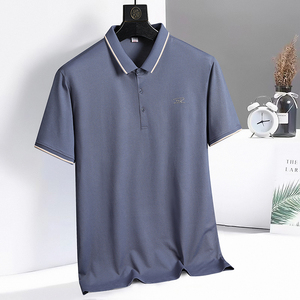 3XL-7XL短袖t恤男polo衫夏季新款宽松翻领保罗体恤3305P58图片