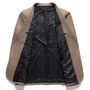2XL-8XL春装新款格纹大码西服休闲两粒扣西服外套XZ2393P155图片