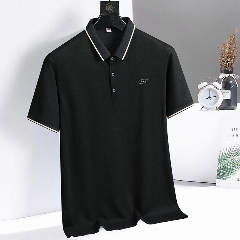 3XL-7XL短袖t恤男polo衫夏季新款宽松翻领保罗体恤3305P58，男装T恤，星座802