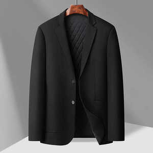 8XL男士单排扣加棉加厚西装外套加肥加大休闲西服外套M2158P160,男装西服套装,星座802
