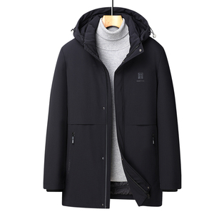 L-7XL内胆可脱卸羽绒衣90%绒中长款羽绒服加肥加大码2259-P255图片