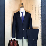 三件套男士加肥加大码胖子商务西服套装结婚礼服特大号189款P235，男装西服套装，星座802