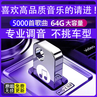车载u盘2025新款抖音网红劲爆中文DJ无损高音质高品质音乐优盘