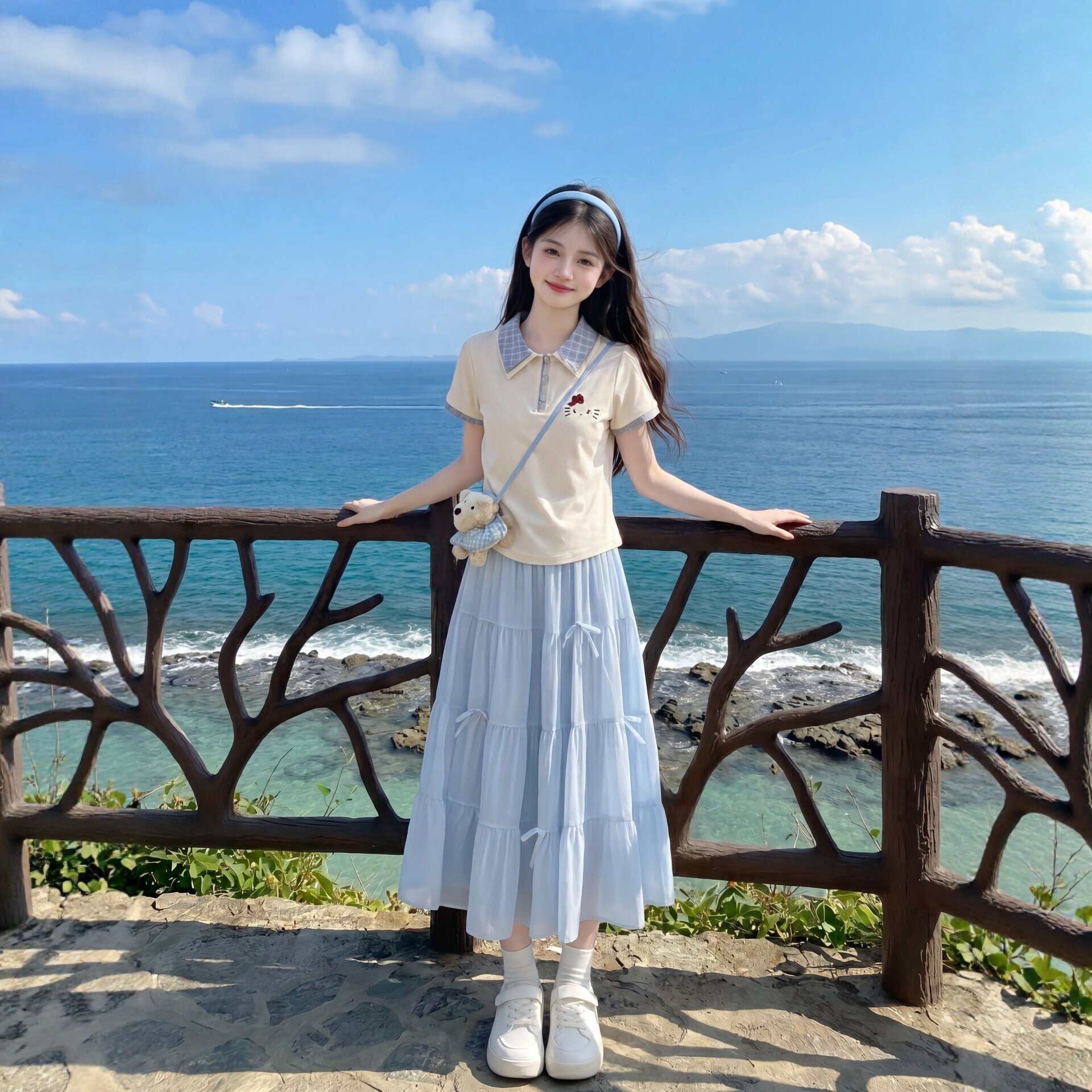 女童套装裙子夏两件套图片