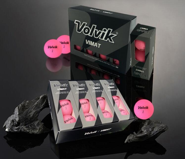 volvik二层球哑光彩色球