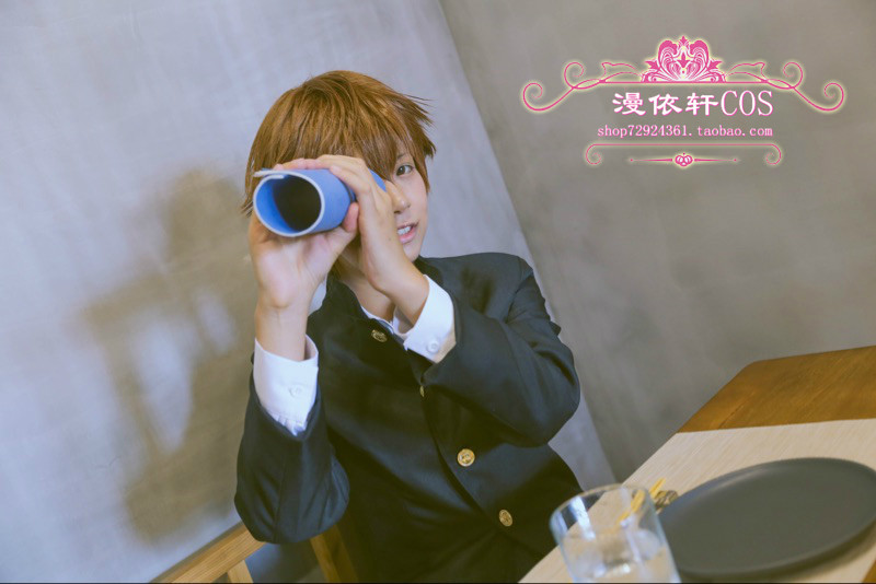 cos电锯人 链锯人吉田宽文 章鱼恶魔 万用中山服dk男高中毕业制服