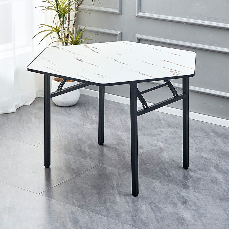 折叠桌饭桌五人六人斗地主棋牌桌五角五位桌六角六位桌扑克牌桌子