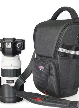 单反70-200长焦镜头相机包微单RF100-500斜挎三角摄影轻便双肩400