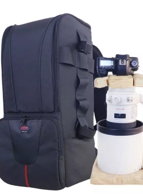 宝罗单反800定焦双肩400摄影500长焦单反镜头RF600mm迷彩防水登机