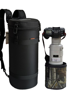 专业600定长焦镜头筒800打鸟轻便内胆保护套40双肩斜跨摄影炮包登