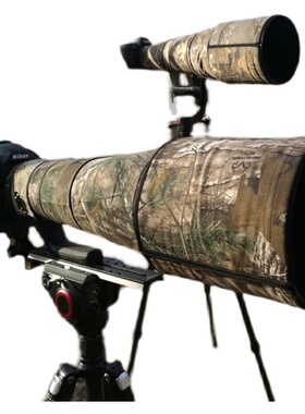 适用佳能Canon RF 600mm F4 防水镜头炮衣400定迷彩保护套防磕碰