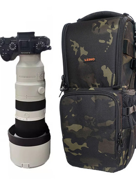 适用索尼FE400-800长焦摄影包sonyA9 7相机双肩480镜头登山斜挎