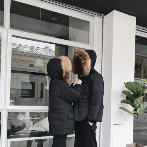 熊出没超厚的羽绒服温暖你整个