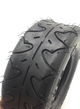 儿童卡丁车200X75轮胎外胎轮毂内胎200*75外胎200x90实心轮子